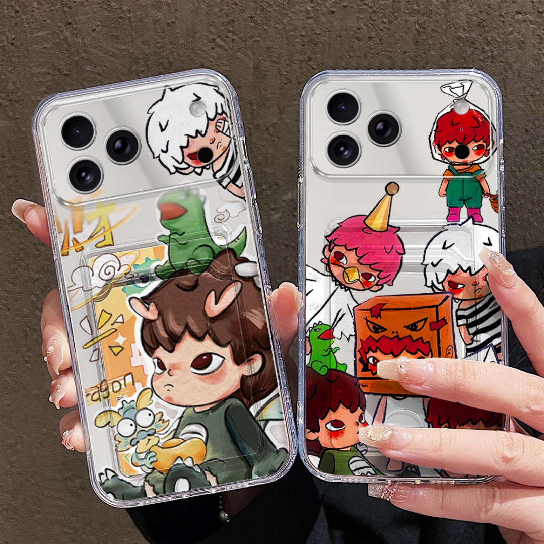 Phone Cases Xr Boys - Dinosaur boy Funny Cartoon Phone Case
