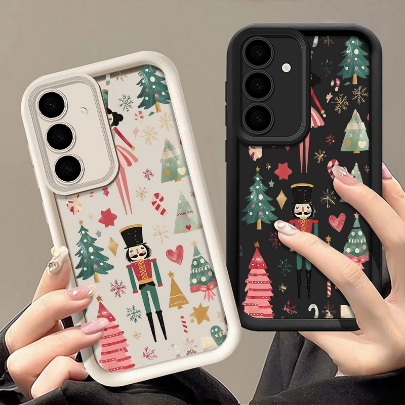Phone Cases Galaxy A17 - Creative Christmas Tree Phone Case For