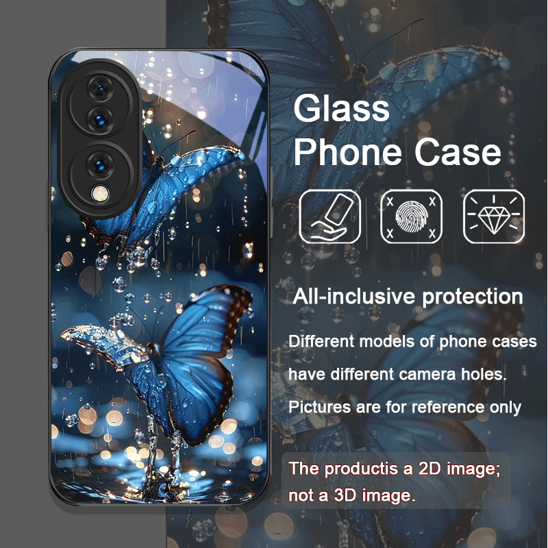 Luxurious Blue Butterfly Art P - Huawei Mate 60 review and price