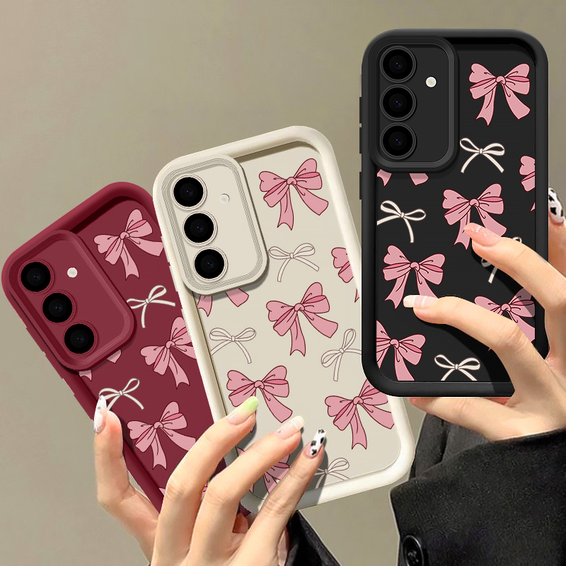 Bow Tie Silicone Case For Sams - Phone Cases Galaxy A17 review and price