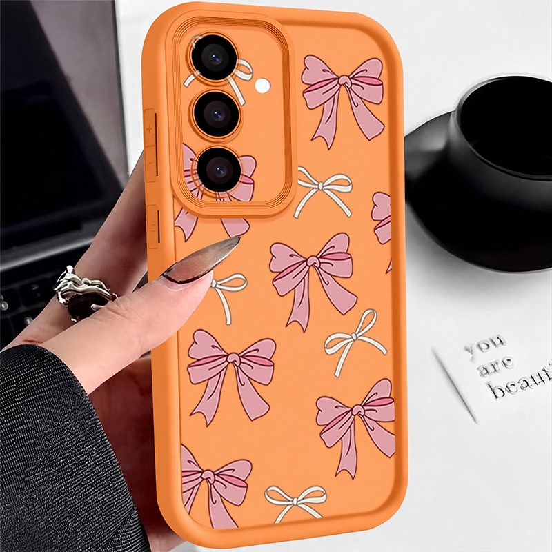 Bow Tie Silicone Case For Sams - Phone Cases Galaxy A17 review and price