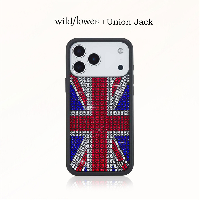 Sparkling Rhinestone Union Jac - Phone Cases London review and price
