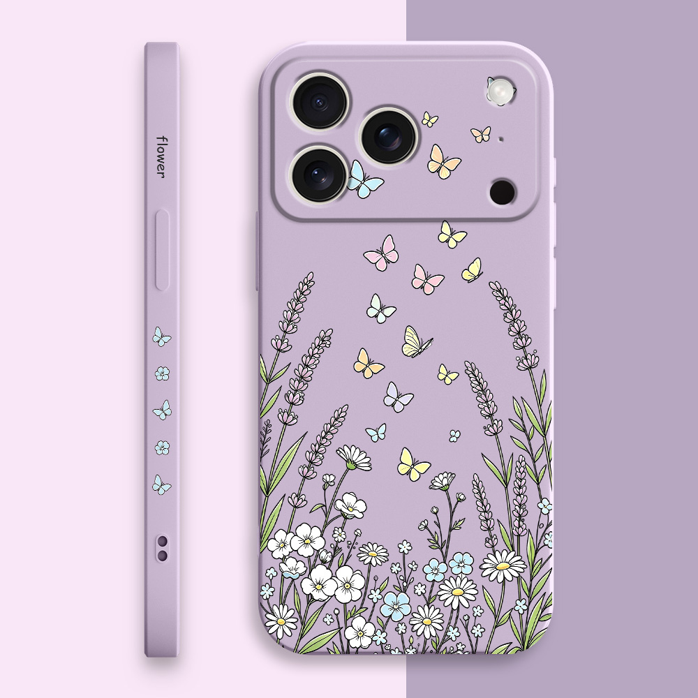 Grass Butterfly Phone Case For - Silicone Liquid Case review and price