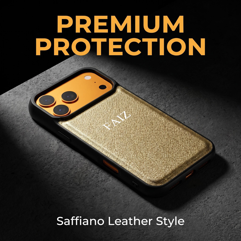 INS Minimalist Saffiano Leathe - Monogram Custom Case review and price