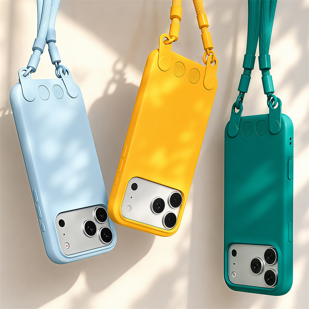Crossbody Lanyard Matte Liquid - Silicone Liquid Case review and price