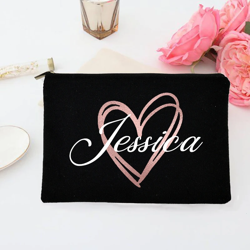 Personalized Makeup Bag Brides - Monogram Custom Case review and price