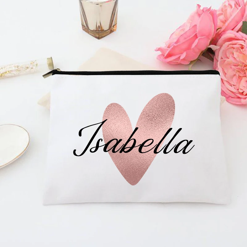 Personalized Makeup Bag Brides - Monogram Custom Case review and price