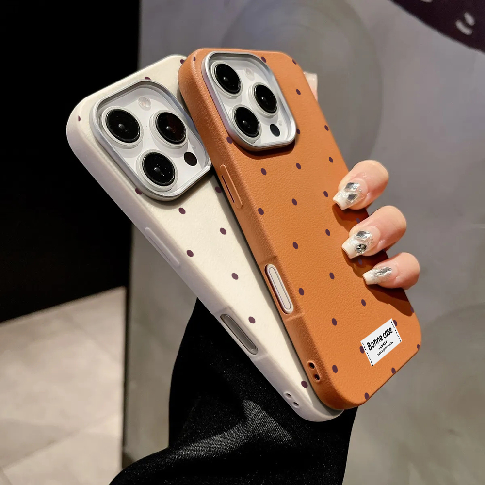 Creative Unique Polka Dot Phon - Phone Cases Leather review and price