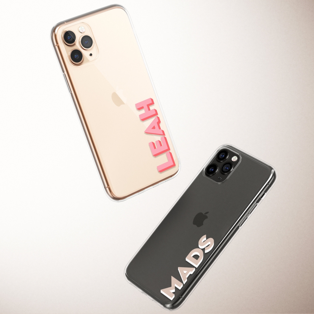 Soft Clear Initial Letters Pho - Monogram Custom Case review and price