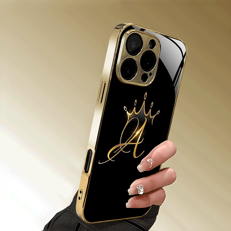 Noble Golden Crown Monogram Ha - Monogram Custom Case review and price
