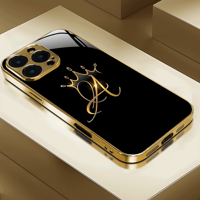 Noble Golden Crown Monogram Ha - Monogram Custom Case review and price