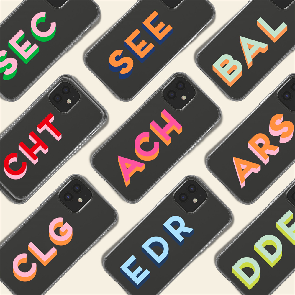 Monogram Initial Letters Soft  - Monogram Custom Case review and price