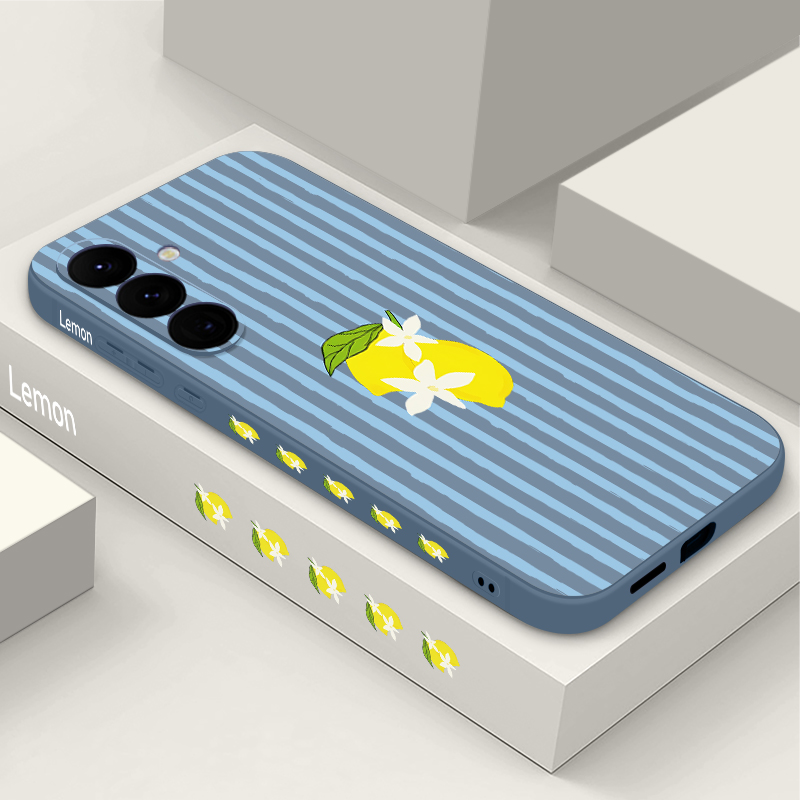 Stripe Lemon Print TPU Phone C - Phone Cases Galaxy A17 review and price