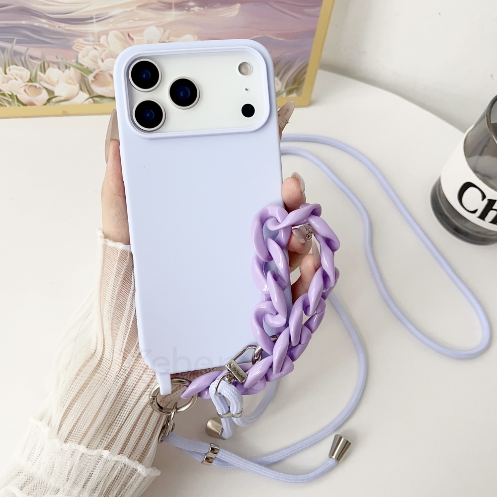 Crossbody Lanyard Acrylic Brac - Silicone Liquid Case review and price