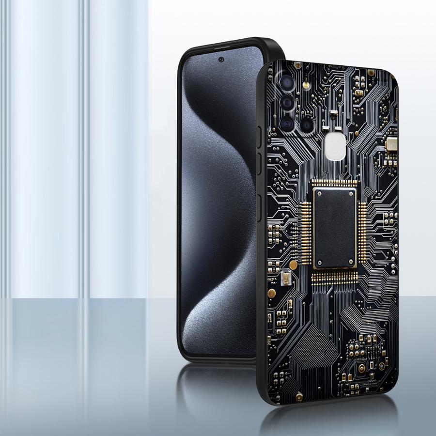 Retro Circuit Board Funda Phon - Phone Cases Galaxy A17 review and price