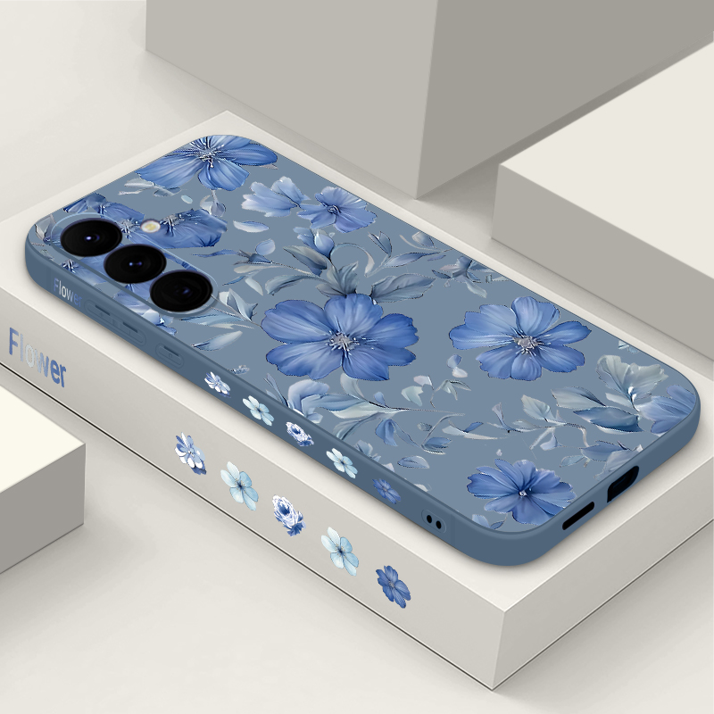 Flowers Plant Pattern Phone Ca - Phone Cases Galaxy A17 review and price