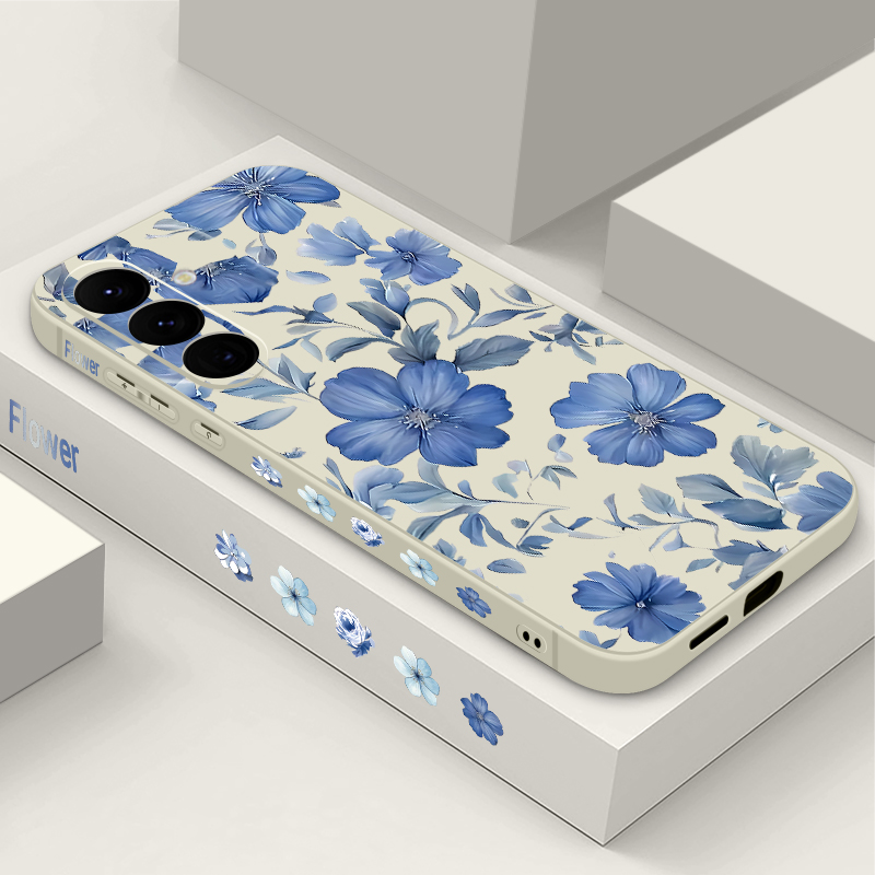 Flowers Plant Pattern Phone Ca - Phone Cases Galaxy A17 review and price
