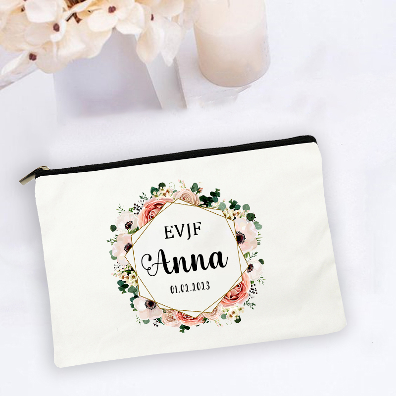 Personalized EVJF Cosmetic Bag - Monogram Custom Case review and price
