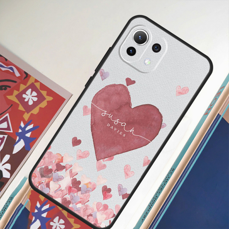 Custom Polka Heart Rose Gold M - Monogram Custom Case review and price