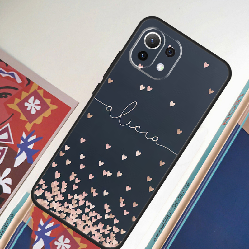 Custom Polka Heart Rose Gold M - Monogram Custom Case review and price