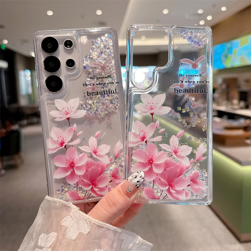 Glitter Rhinestone Quicksand C - Silicone Liquid Case review and price